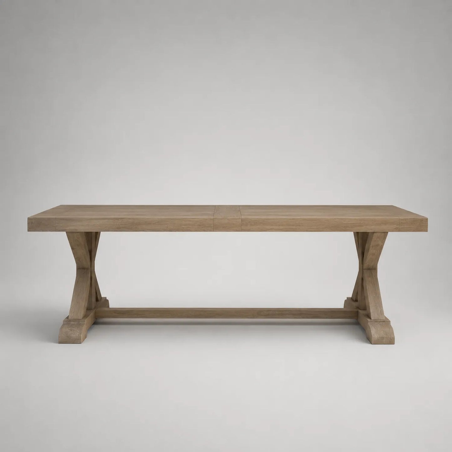 Holztisch Rechteckig Eiche 200x100x75cm Natur