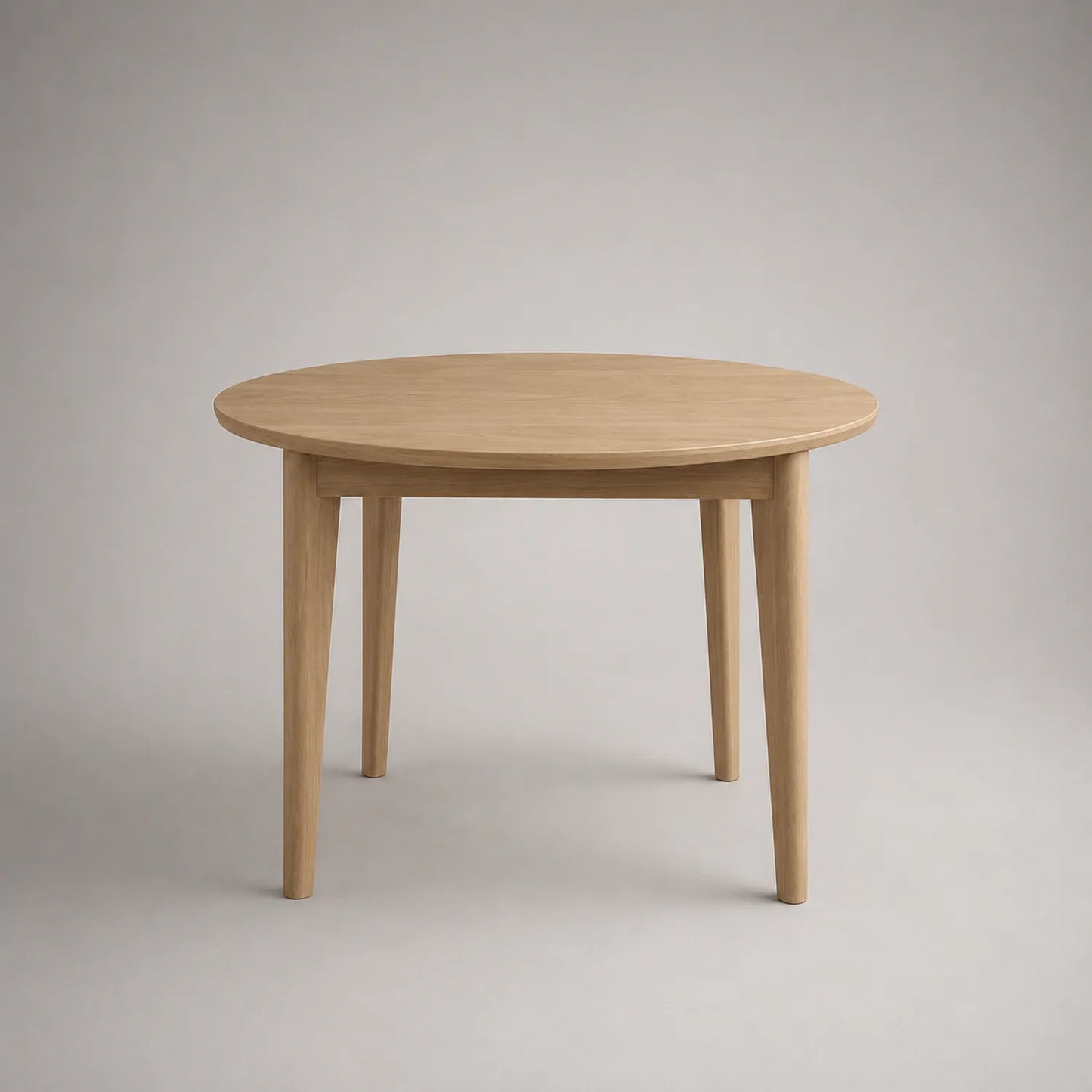 Runder Tisch aus Eichenholz Ø 100cm
