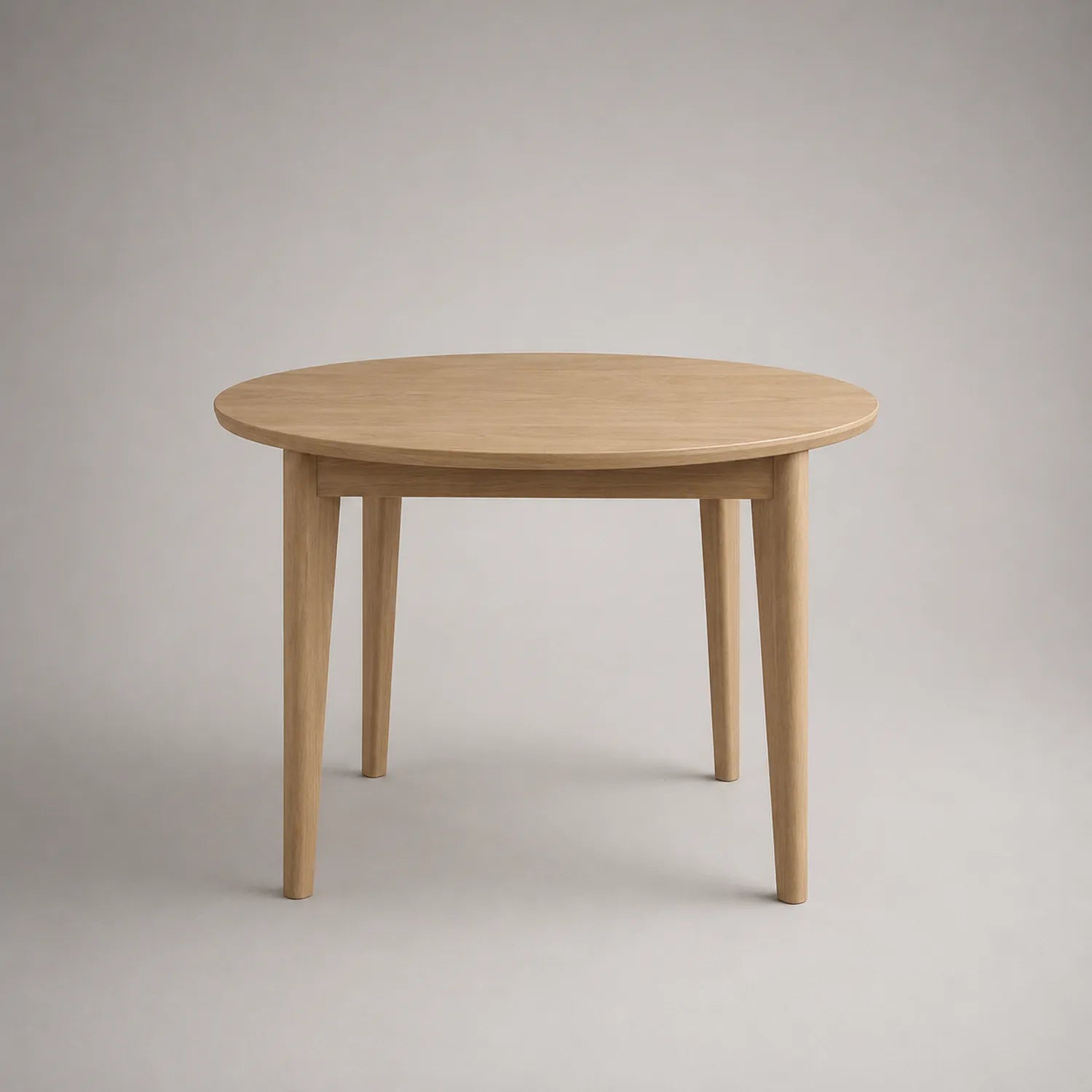Runder Tisch aus Eichenholz Ø 100cm