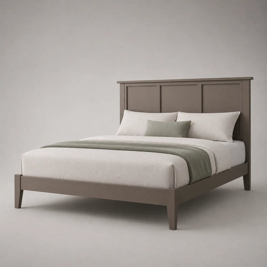Holzbett mit Kopfteil 200x180cm Braun