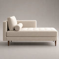 Chaiselongue aus Polyester-Baumwolle mit Hartholzrahmen