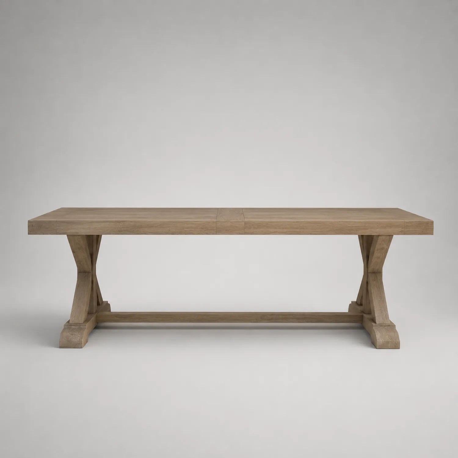 Holztisch Rechteckig Eiche 200x100x75cm Natur