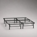 Metallbettgestell Schwarz 200 x 160 cm