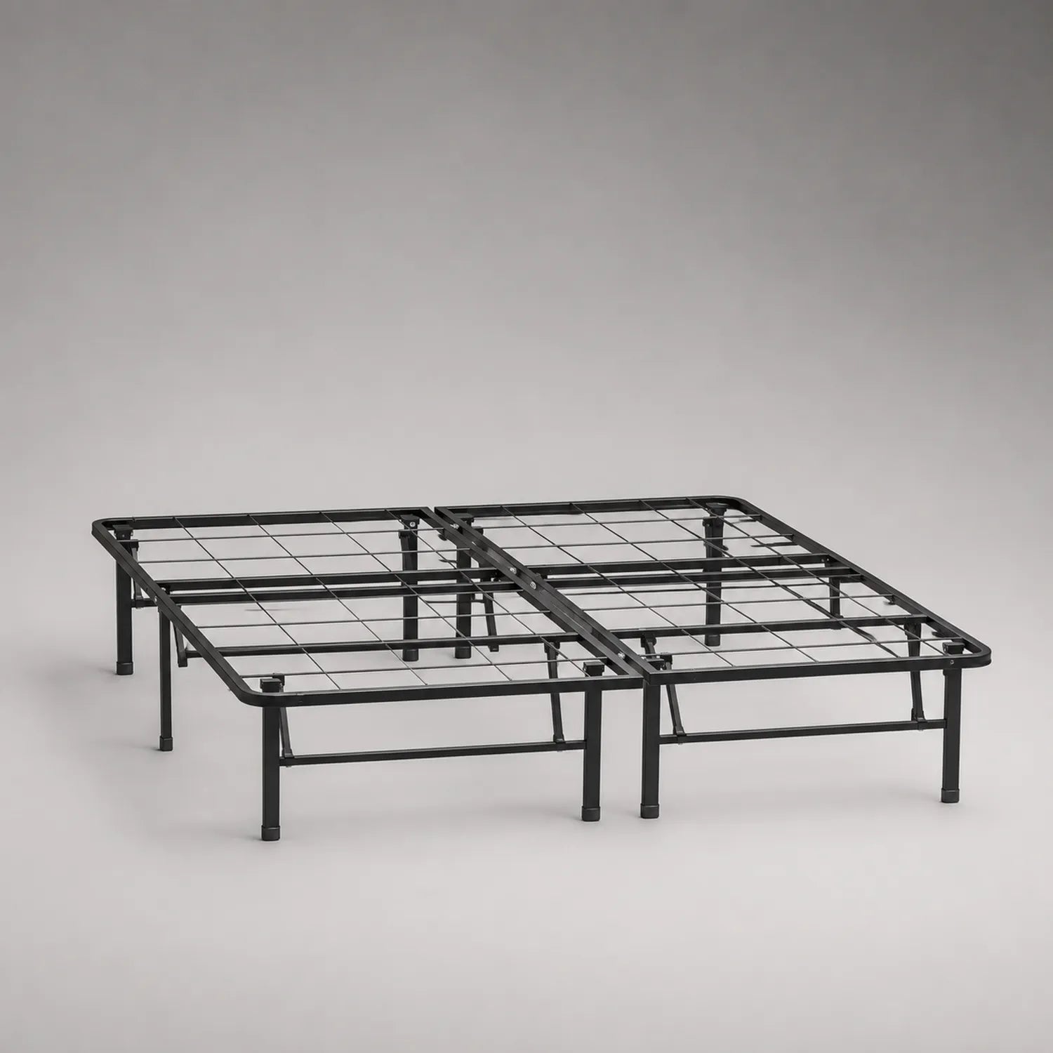 Metallbettgestell Schwarz 200 x 160 cm